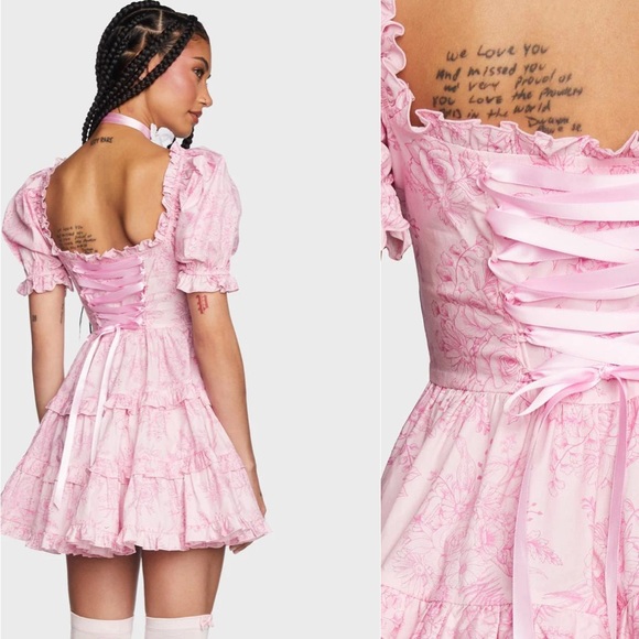 LOVESHACKFANCY VIBE DRESS - Picture 2 of 4